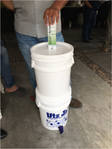 water filtration system buckets